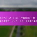 斜めのラン：スペースの活用、プレイヤーのポジショニング、得点機会