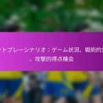 5-3-2フォーメーション：サッカーにおけるカウンターアタック、守備の安定性、攻撃のサポート