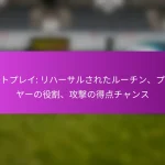 守備の調整：セットプレーへの対策、選手のポジショニング、戦術の変更
